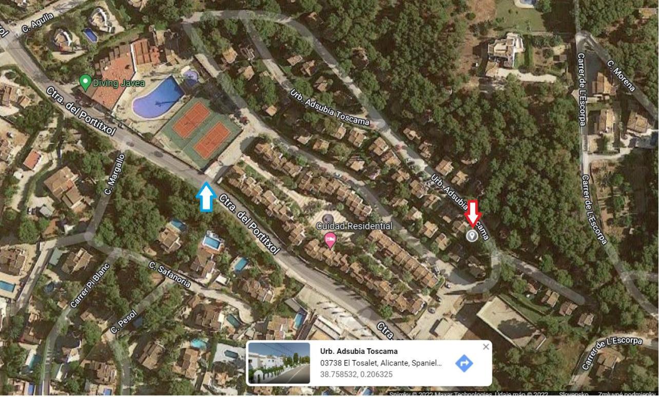 Villa Adriana V Rezidencii Toscamar Jávea Kültér fotó
